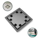 Ralo Quadrado Selmetal Quadrata PVC 15x15cm com Tampa Oculta Ralo Quadrado Selmetal Quadrata PVC 15x15cm com Tampa Oculta