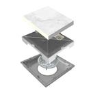 Ralo Quattro Oculto Inox 10x10 cm
