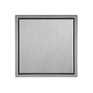 Ralo Quattro Vistta Inox Escovado 15 x 15 cm Ralo Quattro Vistta Inox Escovado 15 x 15 cm