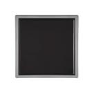 Ralo Quattro Vistta Inox Preto 10 x 10 cm Ralo Quattro Vistta Inox Preto 10 x 10 cm