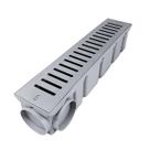 Ralo Quintal 10x50 Inox 304 Sistema Abre Fecha Coletor Modular Cinza Multi Saídas