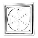 Ralo Rotativo de Inox 10x10CM com Caixilho 1410 Meber Ralo Rotativo de Inox 10x10CM com Caixilho 1410 Meber