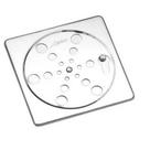 Ralo Rotativo de Inox 15x15CM sem Caixilho 1415 Meber Ralo Rotativo de Inox 15x15CM sem Caixilho 1415 Meber
