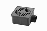 Ralo Seco Quadrado 10x10x5 Cromado ASTRA