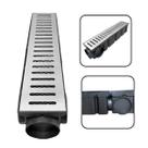 Ralo Sequencial Modular 10x50 Inox 304 com Tela Anti Escorpião Saídas de 75mm