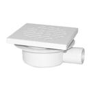 Ralo Sifonado 14x14cm Regulável Branco Odem