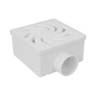 Ralo Sifonado Quad com Grelha Branco 100x52x40 Amanco