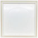 Ralo Sifonado Quadrado Rebouças 100x52x40 Saída Lateral Branco - Embalagem 100 Unidades