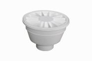 Ralo Sifonado Redondo 10cm Branco ASTRA
