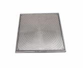 Ralo Tampa Alumínio para Cisterna (38x38) Caixa Gordura Esgoto Piscina 40x40 Suporte Ralo Tampa Alumínio para Cisterna (38x38) Caixa Gordura Esgoto Piscina 40x40 Suporte