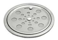Ralo Tampa Grelha Inox Redonda 10cm Fecho Rotativo + Caxilho