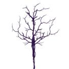 Rama artificial de rama Vickerman púrpura de 24 cm - 3 piezas/bolsa