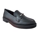 Ramarim Sapato Mocassim Tratorado Plataforma 2511102 Preto