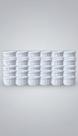 Ramekin Canelado Porcelana 40ml Kit Com 36 Unidades Ramekin Canelado Porcelana 40ml Kit Com 36 Unidades