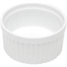Ramekin de Porcelana 155ml Classic Branco 8,4x5cm para Servir Molhos e Sobremesas