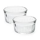 Ramekin de Vidro Ramequi para Forno e Freezer 140ml 2 Peças