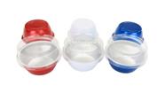 Ramekins descartáveis KitchenDance 120 ml coloridos com tampa x100