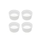 Ramequim Mini Porcelana 270ml 10cm Branco Forno 4un