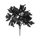 Ramo De Folhas De Bordo Artificial De 34cm Com Frutas Vermelhas E Pinhas Falsas Para Decoração De
