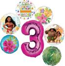 Ramo de Globos Anagrama Fiesta Primera Cumpleaños Moana