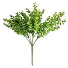 Ramo Planta Artificial Eucalipto Cor Verde Flor Arte 39x33cm
