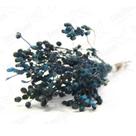 Ramo Roxo Azul Flor Desidratada Buque Flores Secas