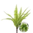 Ramo Samambaia Planta Artificial Permanente Flor Arte 33cm