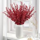 Ramos Artificiais De Eucalipto Vermelho 6/18/20 Peças Para Decoração Floral De Casamento, Festa,
