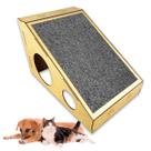 Rampa Arranhador Gatos Brinquedo Anti Stress Pet Mdf Carpete Rampa Arranhador Gatos Brinquedo Anti Stress Pet Mdf Carpete