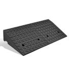 Rampa de calçada de borracha DNA MOTORING 5,9 polegadas, altura de 38,6 x 15 x 5,9 cm