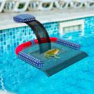 Rampa de fuga para salvar animais com escumadeira de superfície de piscina