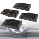 Rampa de serviço de carro OULEME Low Profile, pacote com 4 unidades, capacidade de 6 toneladas