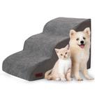 Rampa e Escadas para Cães Aodisman - 3 Níveis para Sofás e Camas