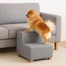 Rampa Escada Pet Para Cachorro Caes Subir Cama Box Sofa Puff