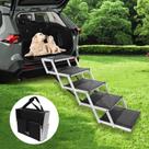 Rampas para cães, escadas dobráveis portáteis para animais de estimação PENSUN para carros e caminhões SUV Rampas para cães, escadas dobráveis portáteis para animais de estimação PENSUN para carros e caminhões SUV