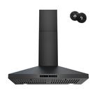 Range Hood FIREGAS Black 76cm 450m³/h Suporte de parede conduzido/sem duto Range Hood FIREGAS Black 76cm 450m³/h Suporte de parede conduzido/sem duto