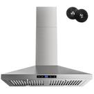 Range Hood FIREGAS de 30 polegadas para montagem em parede em aço inoxidável Range Hood FIREGAS de 30 polegadas para montagem em parede em aço inoxidável