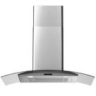 Range Hood Soonye montado na parede 76 cm com aço inoxidável 450m³/h
