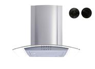 Range Hood Winflo 30 em aço inoxidável/vidro temperado 284m³/h Range Hood Winflo 30 em aço inoxidável/vidro temperado 284m³/h