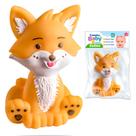 Raposa Brinquedo Soft Para Bebê Mordedores Bichinhos 100% Vinil Macio Banho Banheira