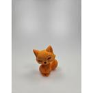 Raposa decorativa em 3d