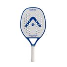 Raquete Beach Tennis 1K Matira Branca e Azul Alma Genius