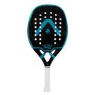 Raquete Beach Tennis Alma Genius 12k Ultrapro Azul/Preto