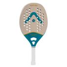 Raquete Beach Tennis Alma Genius Matira OffWhite/Verde Carbono 1 k