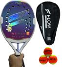 Raquete Beach Tennis Flow Inspire Nicole Nobile 12k 21mm