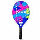 Raquete Beach Tennis Infantil Kids 22mm EVA Com Capa Leve Iniciante Criança Controle Conforto Treino Praia Xcalante