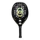 Raquete Beach Tennis Joog Supreme 18K Pro Full Carbon EVA Soft Preto/Dourado