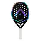 Raquete Beach Tennis Pump 18K Preta e Prata Alma Genius