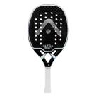 Raquete Beach Tennis Ultrapro 12K Preta Prata Alma Genius