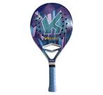 Raquete Beach Tennis VI Kirol Roxa Fiberglass 22mm -